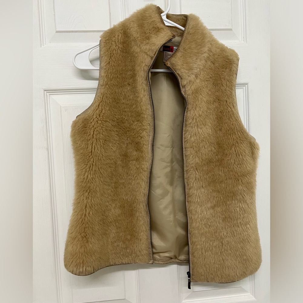 Faux Fur Jacket Vest